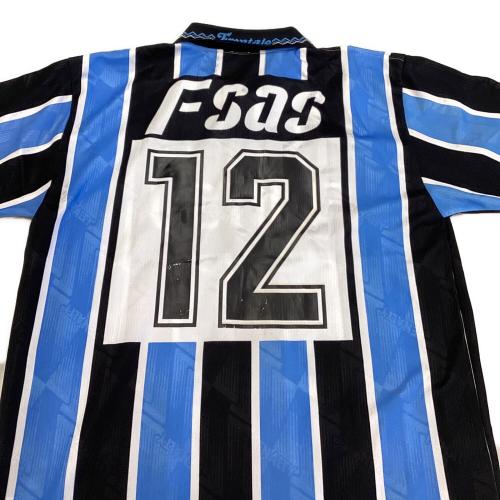 川崎フロンターレ (カワサキフロンターレ) サッカーユニフォーム 【12】1998ホーム 黒襟 SIZE O