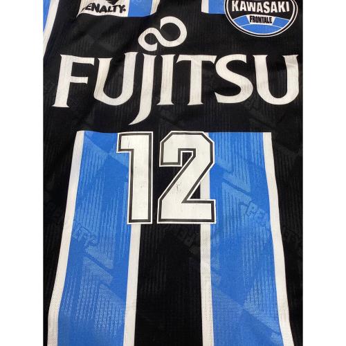 川崎フロンターレ (カワサキフロンターレ) サッカーユニフォーム 【12】1998ホーム 黒襟 SIZE O