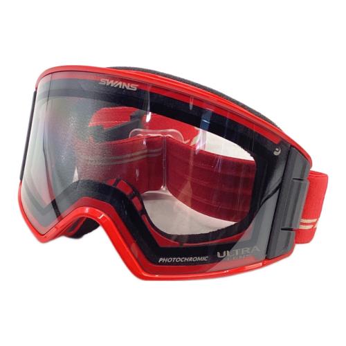 SWANS (スワンズ) OUTBACK COMPACT ゴーグル ウルトラレンズ レッド