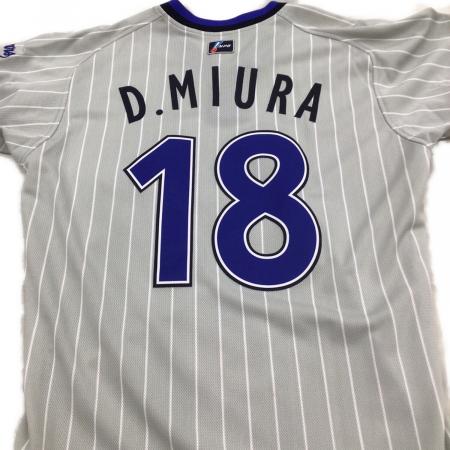 横浜DeNAベイスターズ ユニフォーム ビジター 三浦大輔 18 サイズO