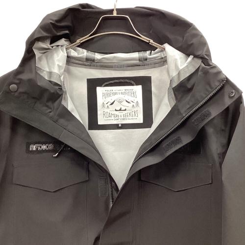 AFDICEGEAR (エーエフディーアイスギア) M65 STORM PROOF JACKET スノーボードウェア(ジャケット) メンズ SIZE M ブラック