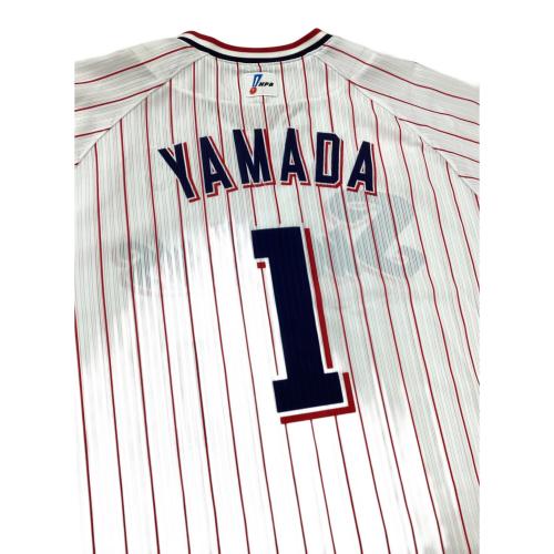 東京ヤクルトスワローズ (トウキョウヤクルトスワローズ) 【1】山田哲人 応援グッズ 2025年モデル SIZE L ホワイト