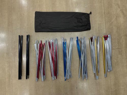 Coleman (コールマン) ツールームテント 2000036432 ヨゴレ・スカート小穴有 4Sワイド2ルームカーブ