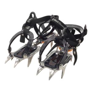 BLACK DIAMOND (ブラックダイヤモンド) 10本爪アイゼン ブラック×オレンジ