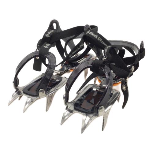 BLACK DIAMOND (ブラックダイヤモンド) 10本爪アイゼン ブラック×オレンジ