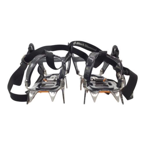 BLACK DIAMOND (ブラックダイヤモンド) 10本爪アイゼン ブラック×オレンジ