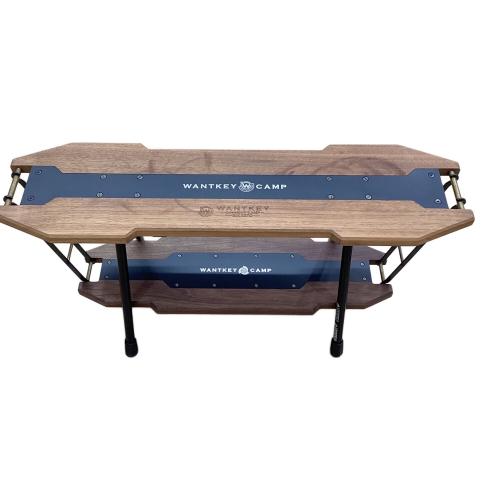 WANTKEY CAMP (ウォンキーキャンプ) アウトドアテーブル ブラウン SBSセット