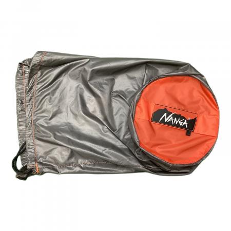 【美品】ナンガ　600 STD 別売り収納バッグ付き　一度のみ使用　レッド NANGA (ナンガ) マミー型シュラフ(ダウン) Sサイズ・ストレージバッグ
