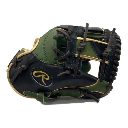 RAWLINGS (ローリングス) HOH Pro Wizard 軟式グローブ GR4HW2CN52MG グリーン×ブラック