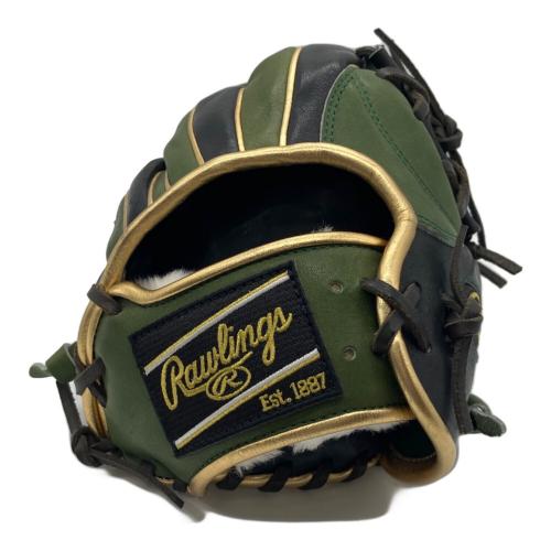 RAWLINGS (ローリングス) HOH Pro Wizard 軟式グローブ GR4HW2CN52MG グリーン×ブラック