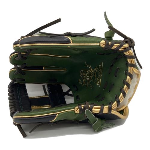 RAWLINGS (ローリングス) HOH Pro Wizard 軟式グローブ GR4HW2CN52MG グリーン×ブラック