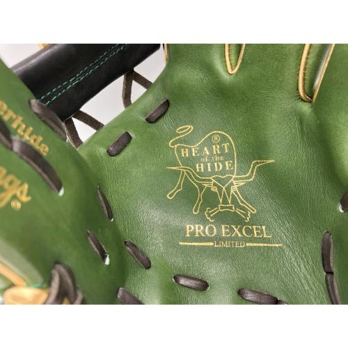 RAWLINGS (ローリングス) HOH Pro Wizard 軟式グローブ GR4HW2CN52MG グリーン×ブラック