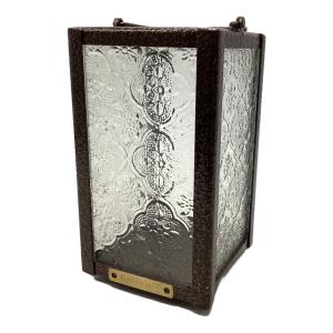 Matthew Pods ランタンアクセサリー レトロランプガラスシェード フラワー