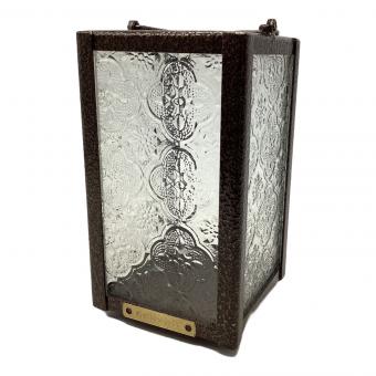 Matthew Pods ランタンアクセサリー レトロランプガラスシェード フラワー