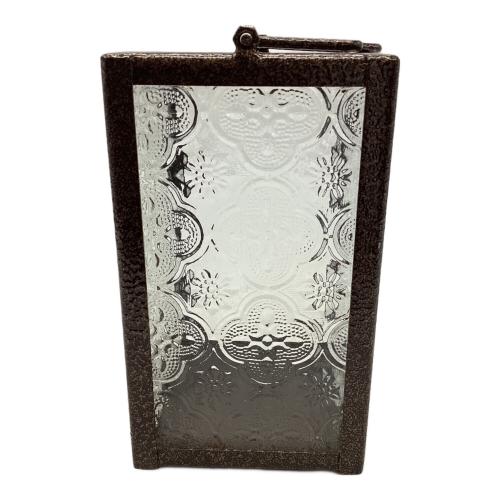 Matthew Pods ランタンアクセサリー レトロランプガラスシェード フラワー