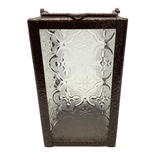 Matthew Pods ランタンアクセサリー レトロランプガラスシェード フラワー