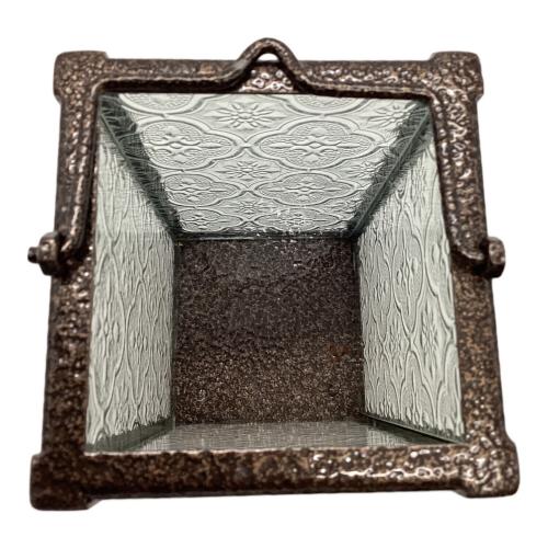 Matthew Pods ランタンアクセサリー レトロランプガラスシェード フラワー