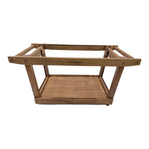 IKIKI (イキキ) 収納ケース ウォールナット トップパネル付 シェルフコンテナM