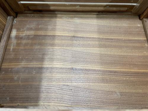 IKIKI (イキキ) 収納ケース ウォールナット トップパネル付 シェルフコンテナM