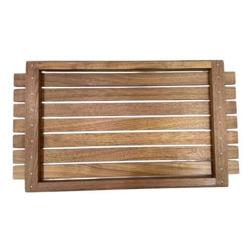 IKIKI (イキキ) 収納ケース ウォールナット トップパネル付 シェルフコンテナM