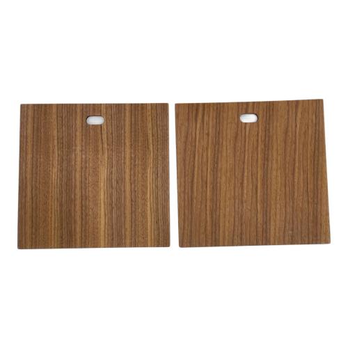 IKIKI (イキキ) 収納ケース ウォールナット トップパネル付 シェルフコンテナM