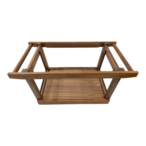 IKIKI (イキキ) 収納ケース ウォールナット トップパネル・連結パネル付 シェルフコンテナM