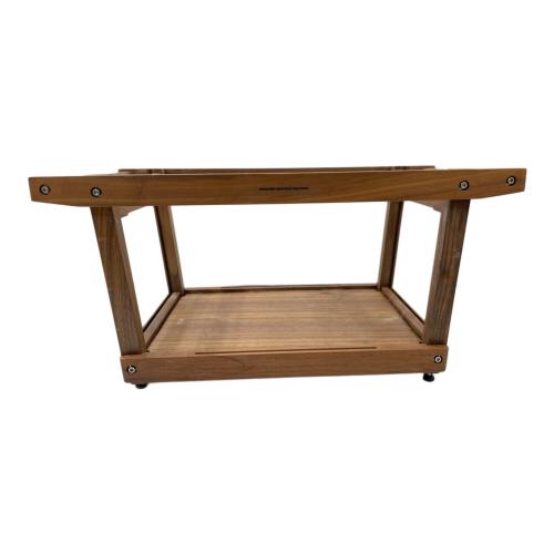 IKIKI (イキキ) 収納ケース ウォールナット トップパネル・連結パネル付 シェルフコンテナM