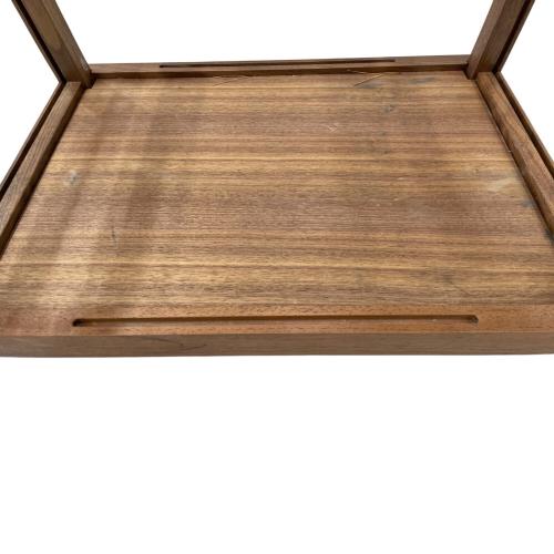 IKIKI (イキキ) 収納ケース ウォールナット トップパネル・連結パネル付 シェルフコンテナM