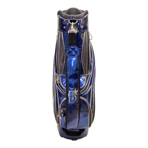 横浜DeNAベイスターズ (ヨコハマディーエヌエーベイスターズ) キャディバッグ 5分割 ブルー