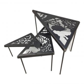 Sanzoku Mountain (サンゾクマウンテン) 焚火台用品 yabai DEATH skull DERUTAS