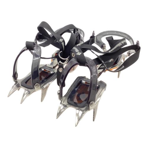 BLACK DIAMOND (ブラックダイヤモンド) 10本爪アイゼン ブラック×オレンジ