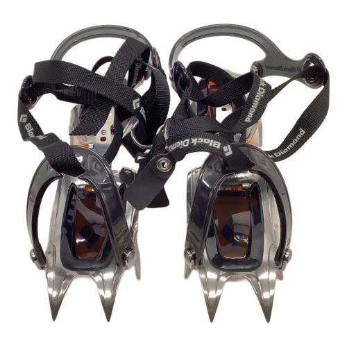 BLACK DIAMOND (ブラックダイヤモンド) 10本爪アイゼン ブラック×オレンジ