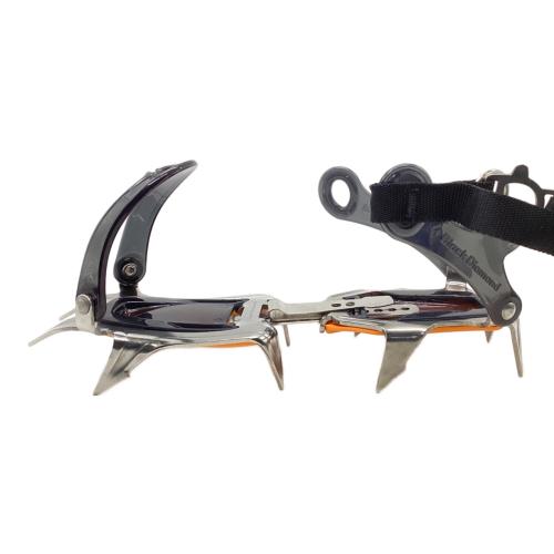 BLACK DIAMOND (ブラックダイヤモンド) 10本爪アイゼン ブラック×オレンジ