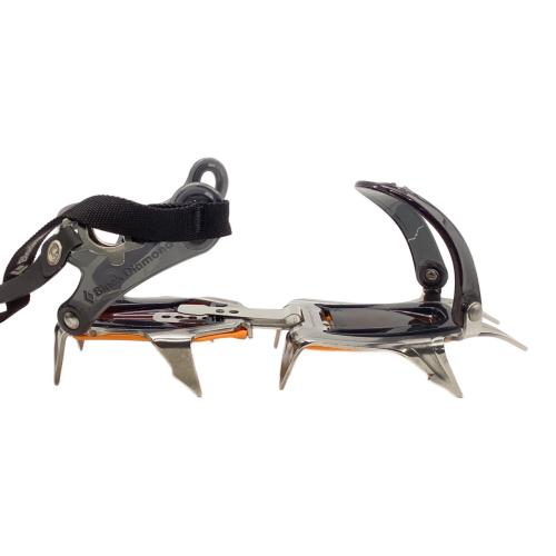 BLACK DIAMOND (ブラックダイヤモンド) 10本爪アイゼン ブラック×オレンジ