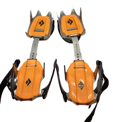 BLACK DIAMOND (ブラックダイヤモンド) 10本爪アイゼン ブラック×オレンジ