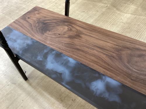 COUNTRY BASE システムラック ブラックウォールナット×レジン ブラウン BWRNシェルフ