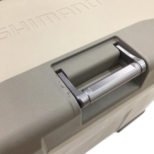 SHIMANO (シマノ) クーラーボックス ヴァシランドEL NX-240W モカカラー ステッカーカスタム有