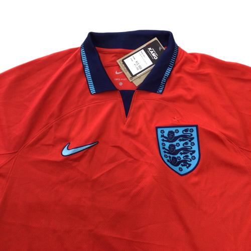 イングランド代表 (イングランドダイヒョウ) サッカーユニフォーム DN0685-600 2022アウェイ レプリカ SIZE L
