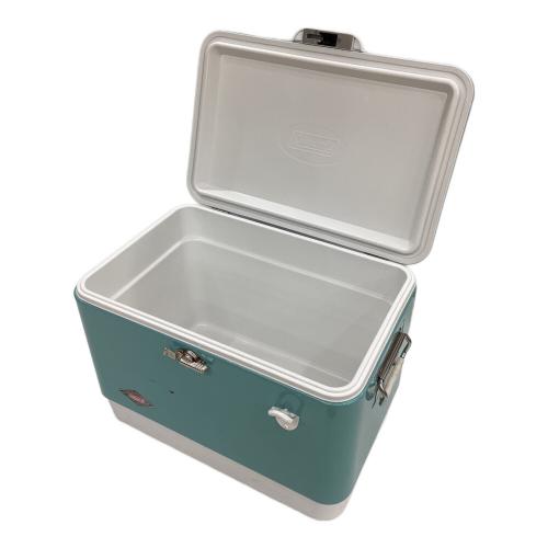 Coleman (コールマン) スチールベルトクーラー クーラーボックス 60周年アニバーサリー 54QT/51L ターコイズ