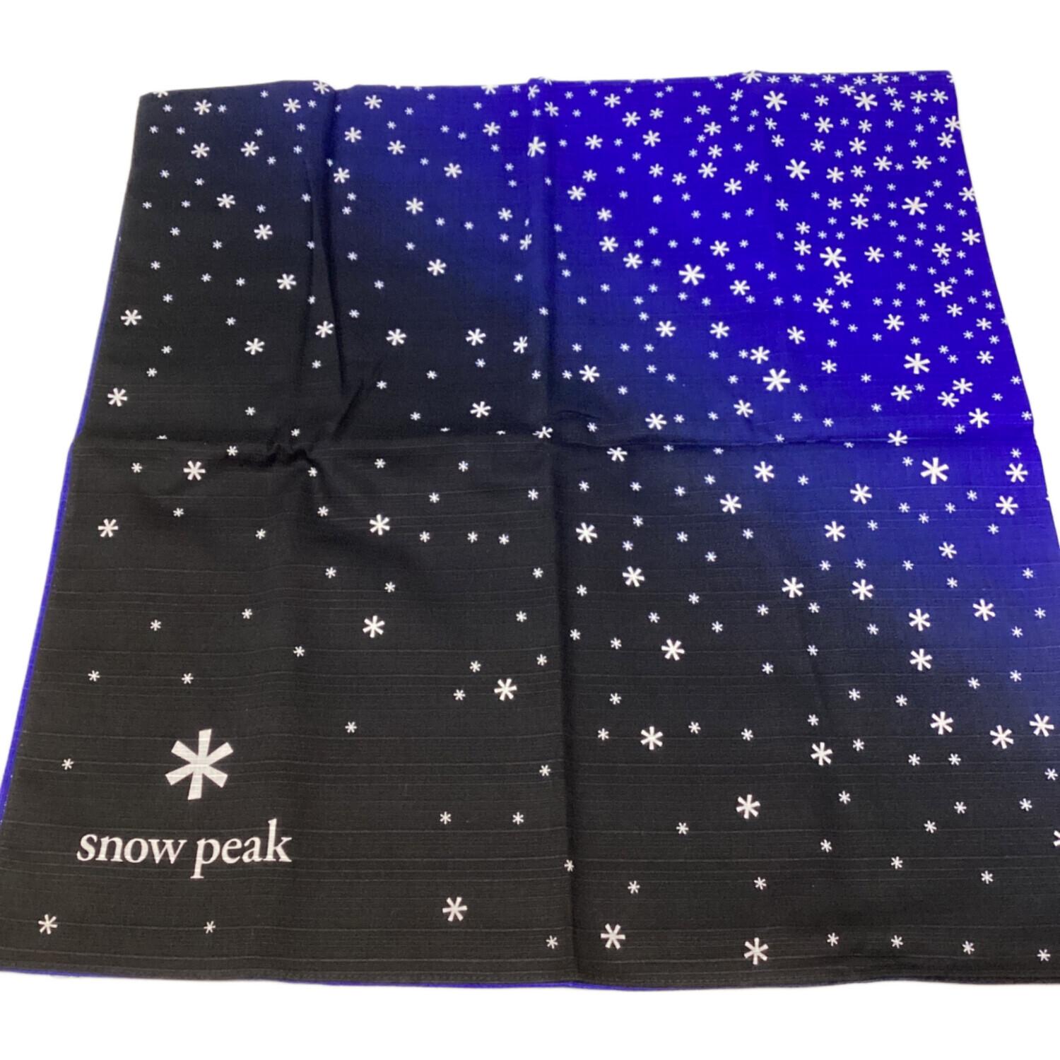 廃盤 スノーピーク snowpeak 風呂敷 天の川 UG-038 雪峰 手てぬぐい