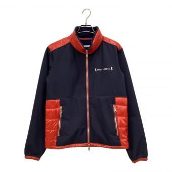 MARK&LONA (マークアンドロナ) アウター ゴルフウェア(トップス) MLM-9C-AC03 Fouad Tech Fleece Blouson メンズ SIZE 46 レッド×ブラック