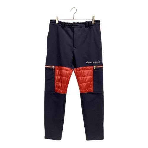 MARK&LONA (マークアンドロナ) ゴルフウェア(パンツ) MLM-9C-AC13 メンズ SIZE 46 レッド×ブラック