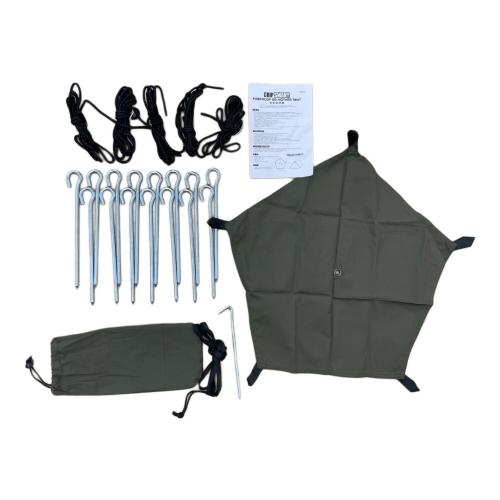 GRIP SWANY (グリップスワニー) モノポールテント GST-04 オリーブ ファイアプルーフGSマザーテント