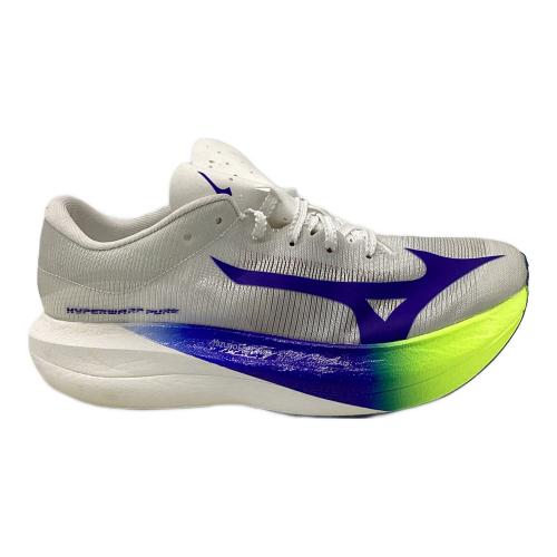 MIZUNO (ミズノ) ランニングシューズ J1GC267001 HYPERWARP PURE メンズ SIZE 26.5cm ホワイト
