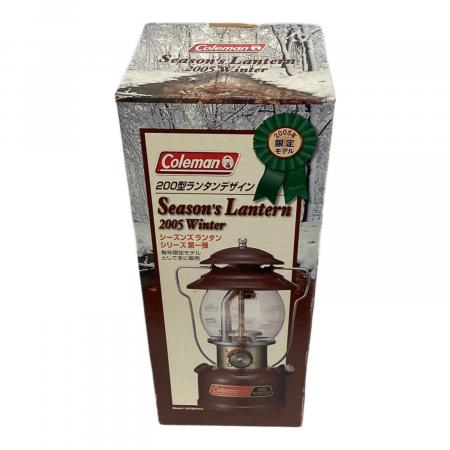 Coleman ランタン 本体 ケース付 2005年 Coleman (コールマン) シーズンランタン2005 ガソリンランタン