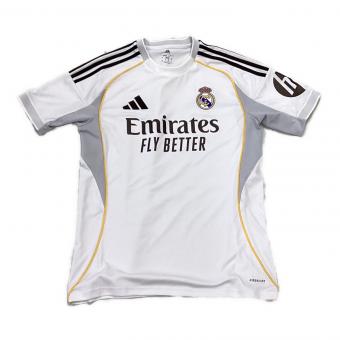 レアル・マドリード サッカーユニフォーム 25/26ホーム メンズ SIZE XL ホワイト