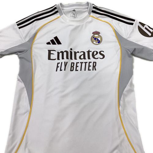 レアル・マドリード サッカーユニフォーム 25/26ホーム メンズ SIZE XL ホワイト