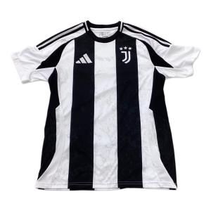 ユベントス サッカーユニフォーム 24/25ホーム メンズ SIZE XL ホワイト×ブラック