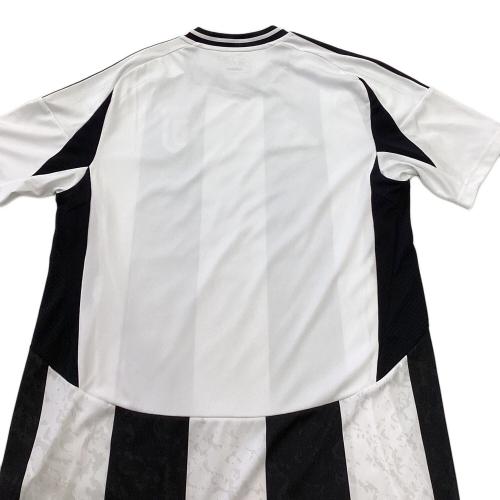 ユベントス サッカーユニフォーム 24/25ホーム メンズ SIZE XL ホワイト×ブラック