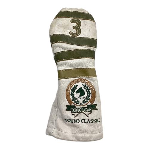 iliac Golf (イリアックゴルフ) ヘッドカバー TOKYO CLASSIC CLUB 2015 ホワイト×グリーン 3・5・X・UTセット